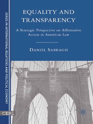 cover image of Equality and Transparency